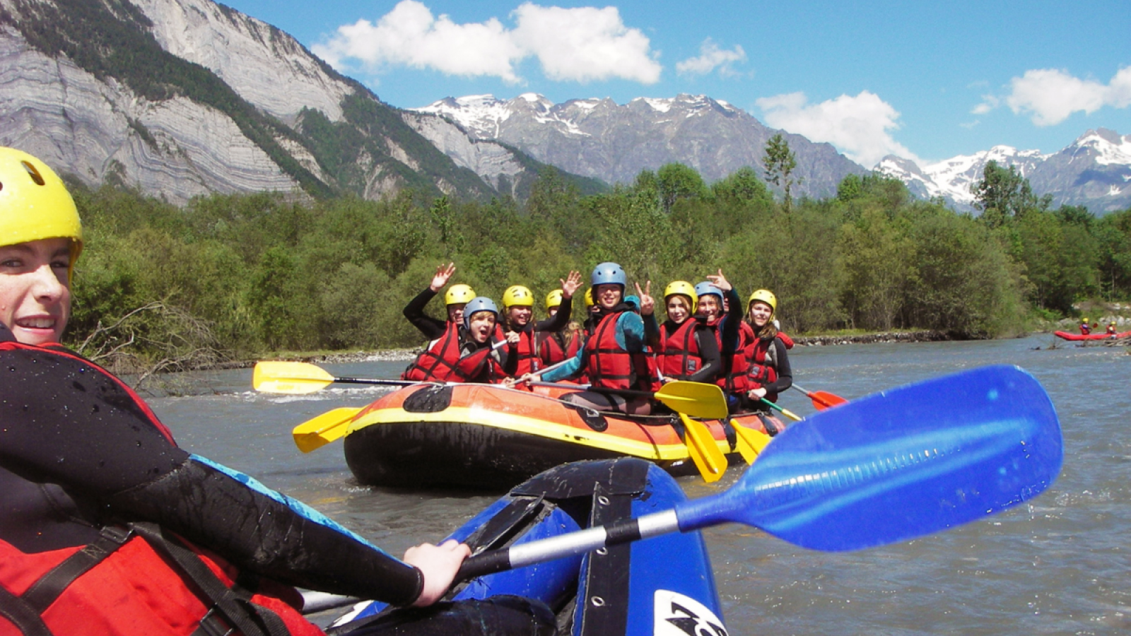 intégral rafting à Venosc