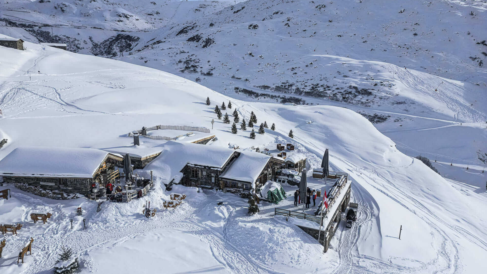 Chez Pépé Nicolas en hiver