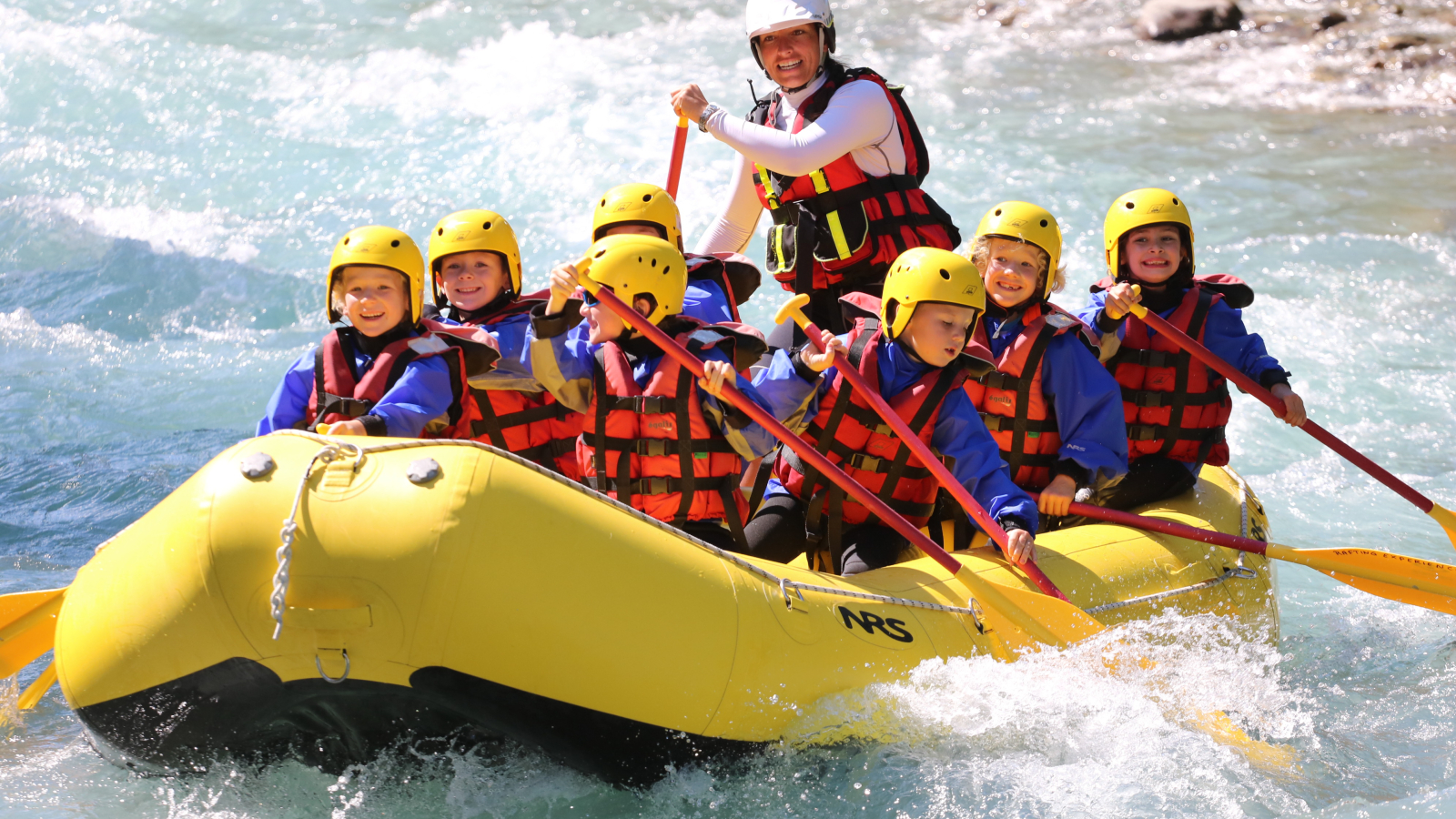 rafting enfants