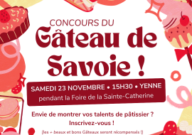 Concours du Gâteau de Savoie • Amateurs_Yenne