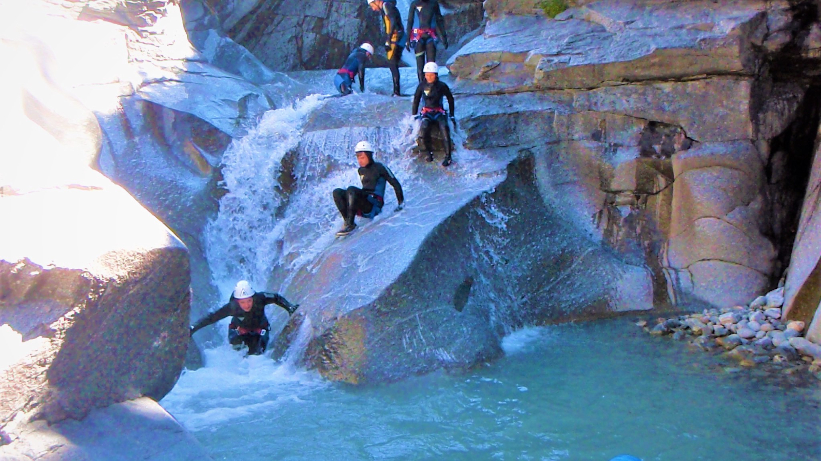 Canyoning with the Savoie Maurienne Guides office