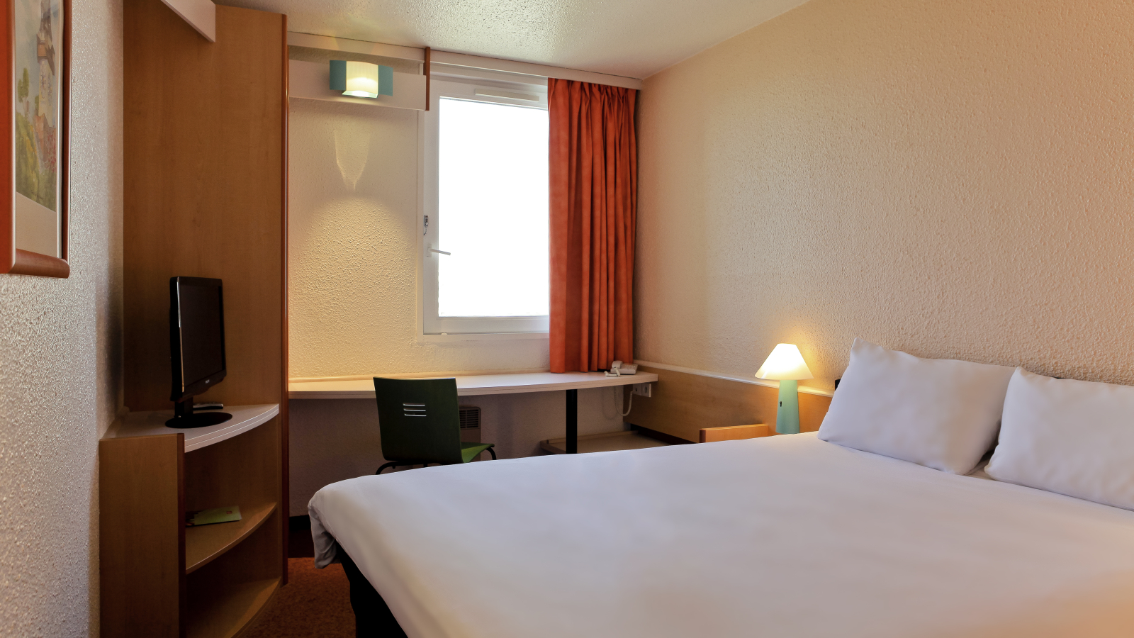 Ibis Lyon Est Bron - Chambre avec 1 lit double