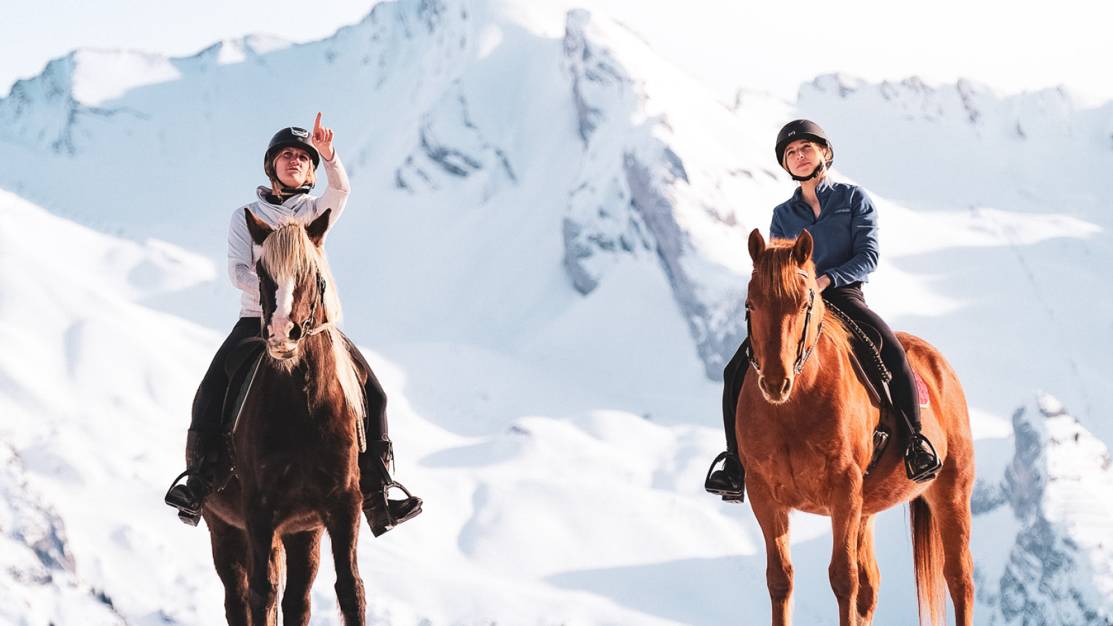 Balade à cheval au Grand-Bornand