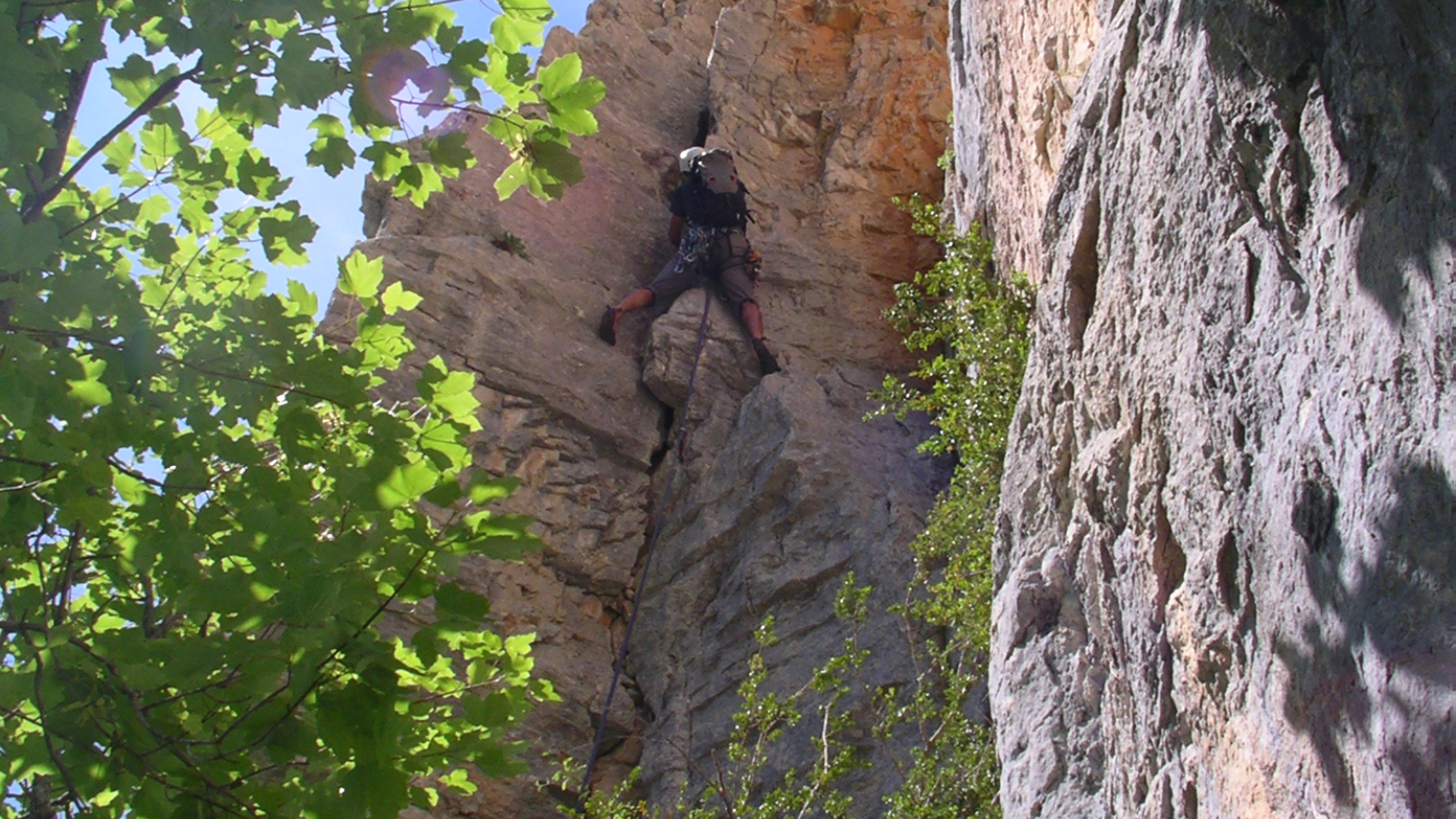 Ceven'Aventure escalade Les Vans