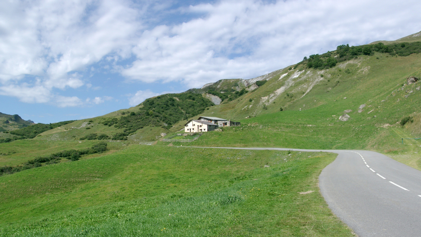 Vers le cormet de Roselend