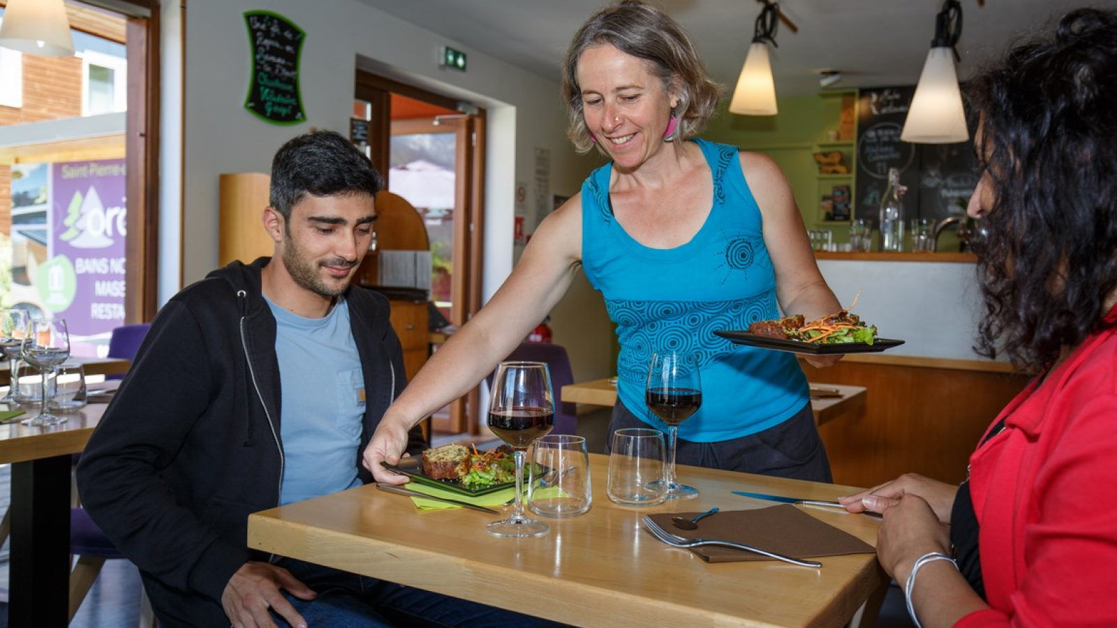 Service à table