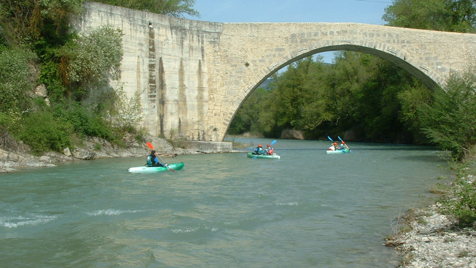 Canoë avec La Pinède