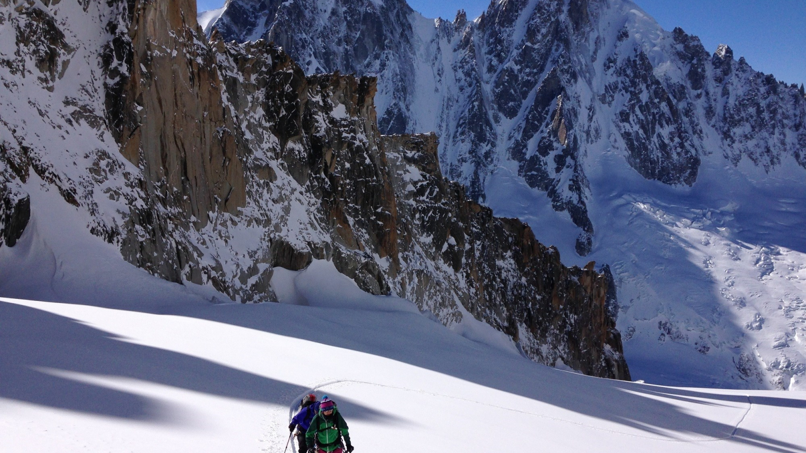 RANDONNEE A SKI CHAMONIX FRANCE