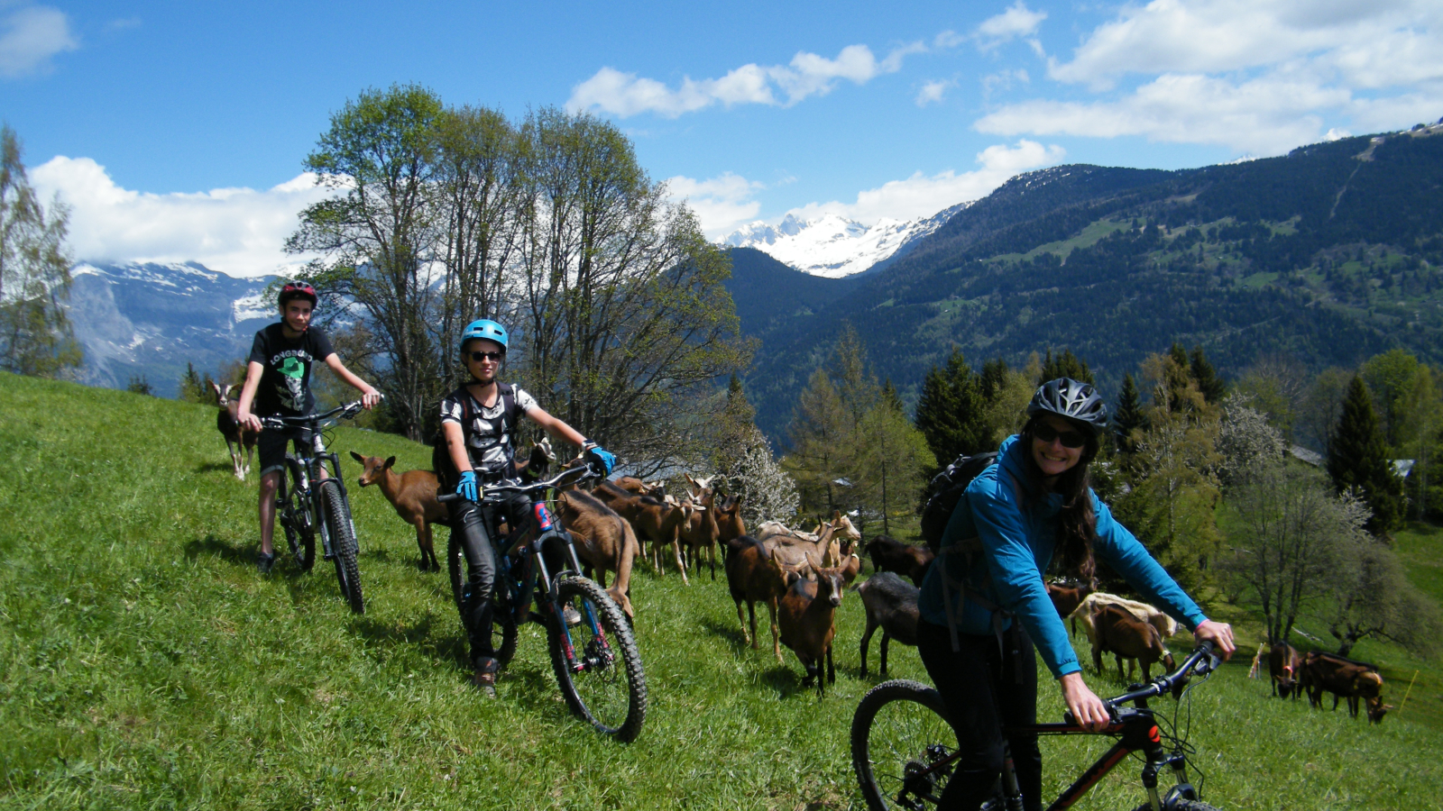 Sortie VTT à Saint-Gervais Mont-Blanc