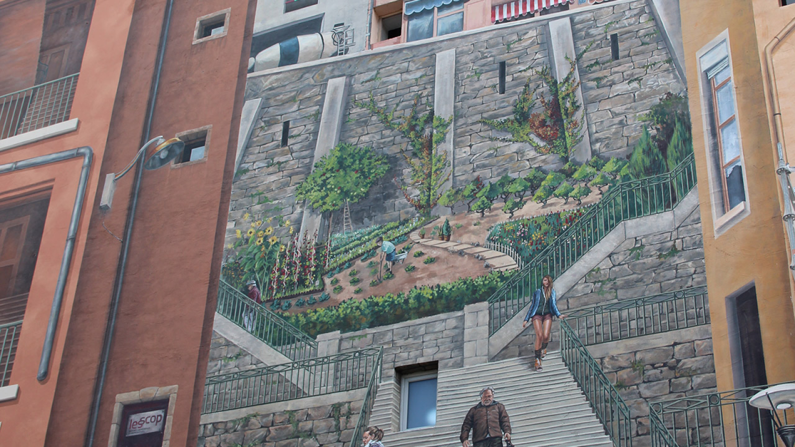 Mur des Canuts à la croix-Rousse