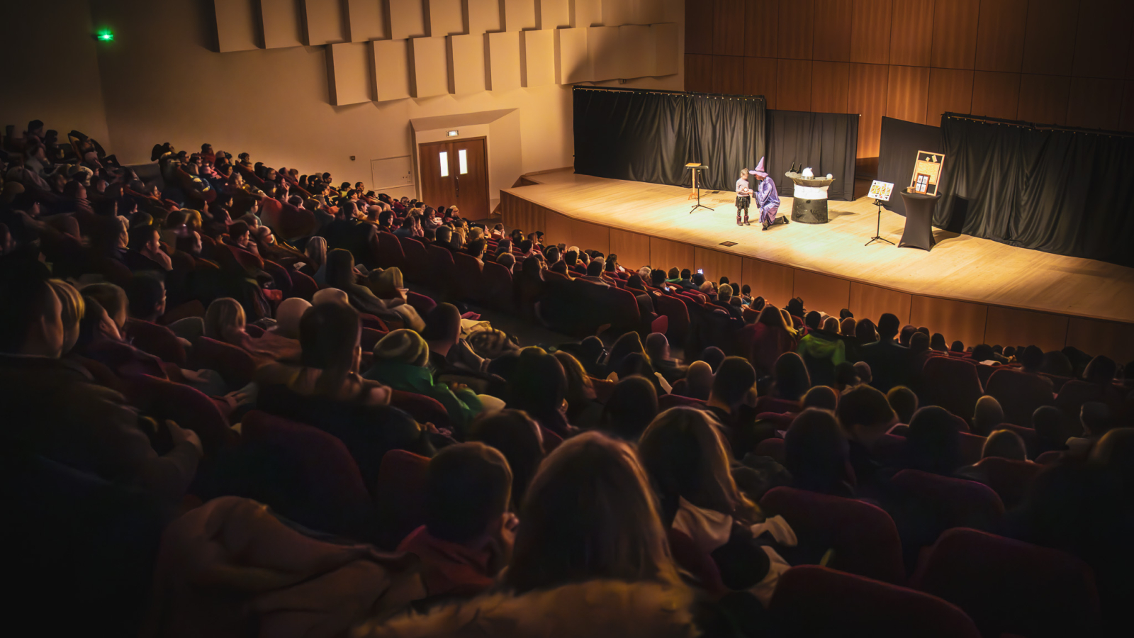 Spectacle à l'auditorium