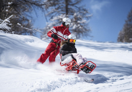 Handiski outing in the Portes du Soleil