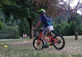 VTT 6-8 ans stage biclou au Grand-Bornand