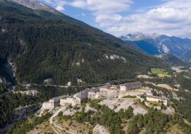 General summer view of the forts