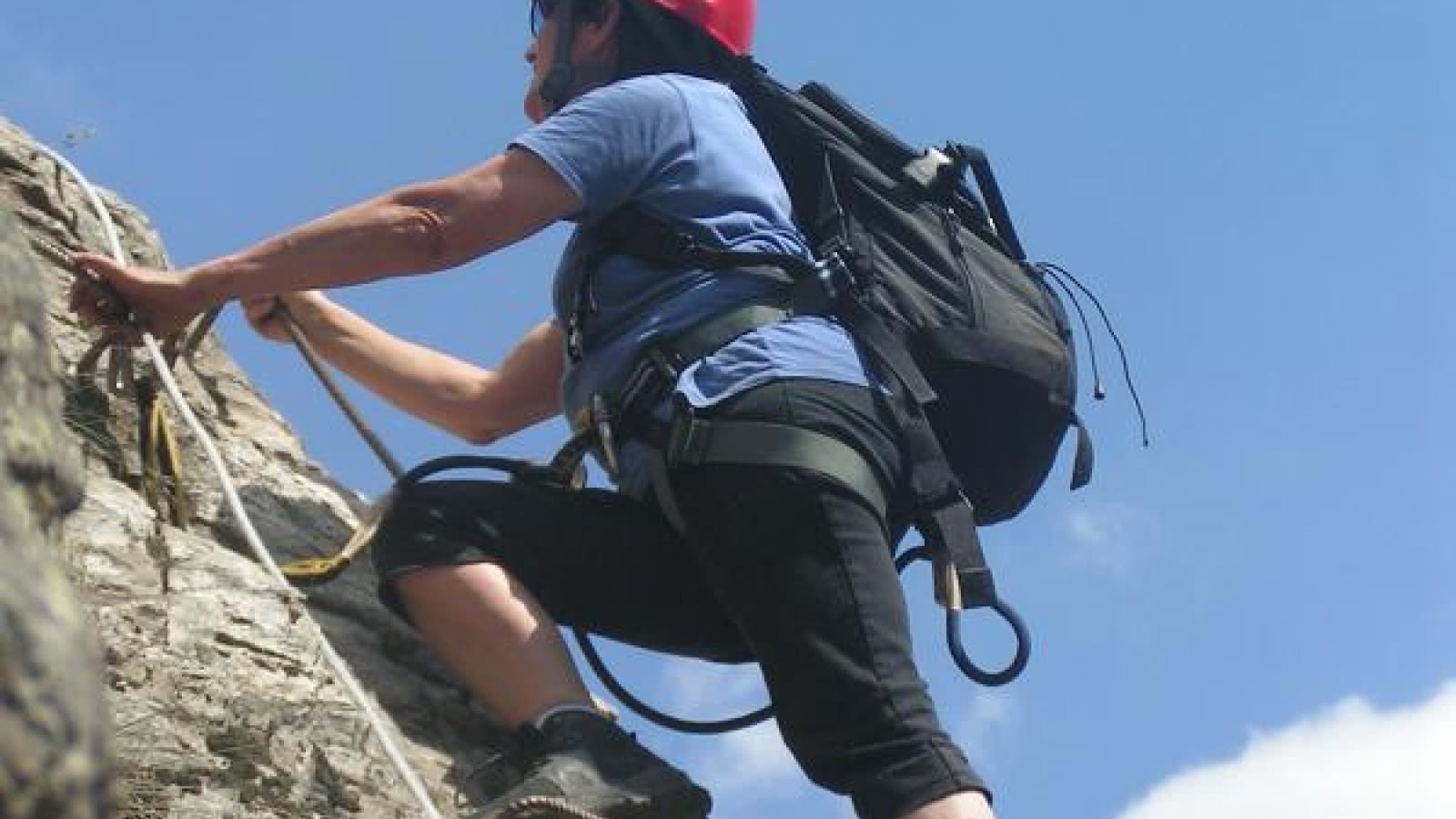 Via ferrata à St-Christophe