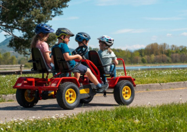 Kart à pédales - à la base de loisirs de la Vallée Bleue - Montalieu-Vercieu - Balcons du Dauphiné - Nord-Isère - à moins d'une heure de Lyon