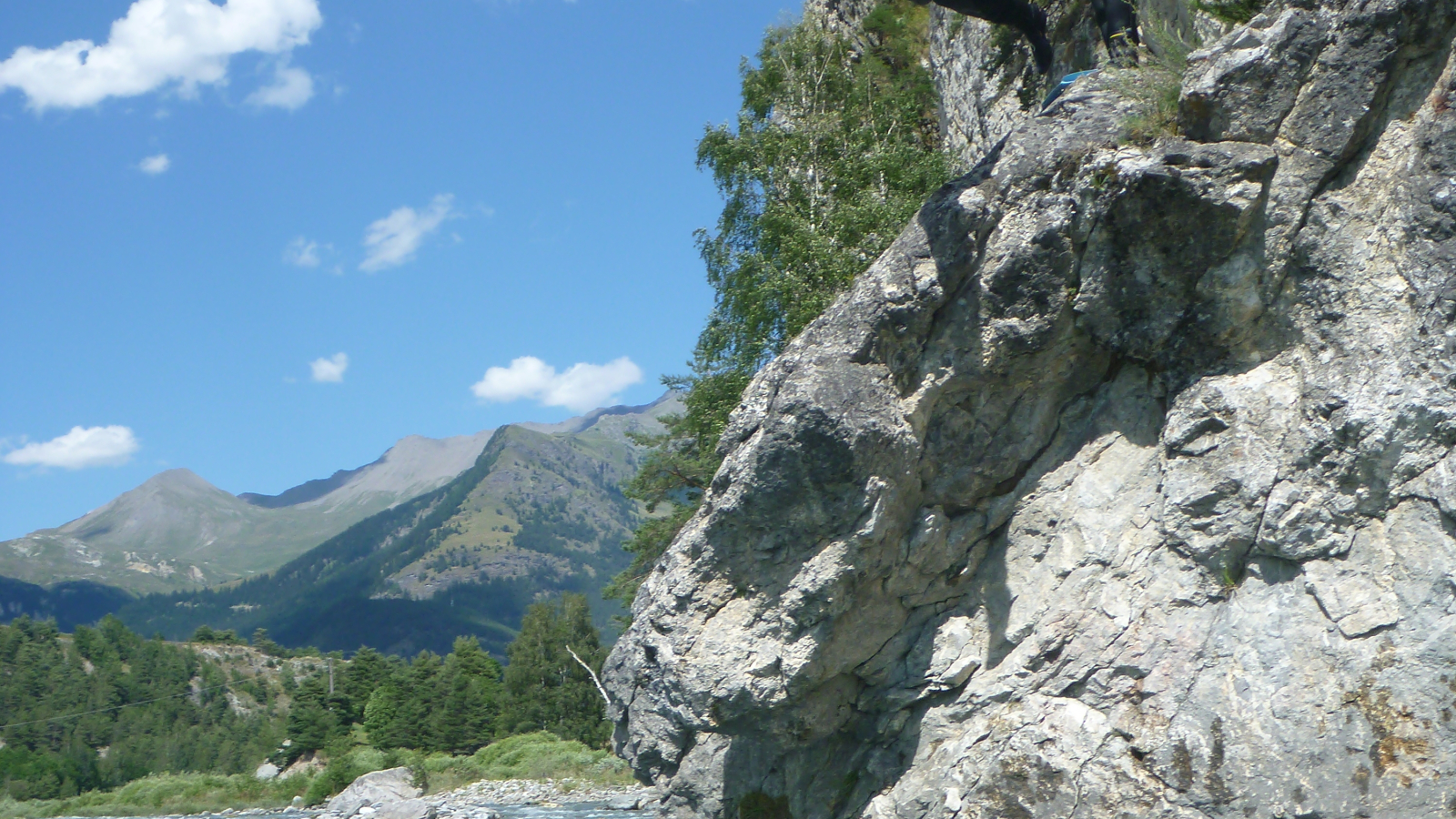 Saut en rivière