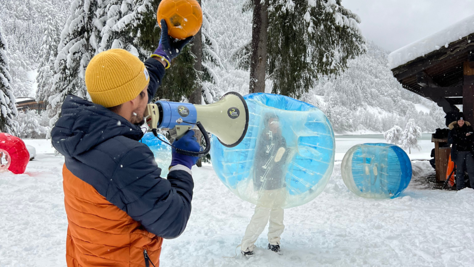 Bubble Foot en hiver