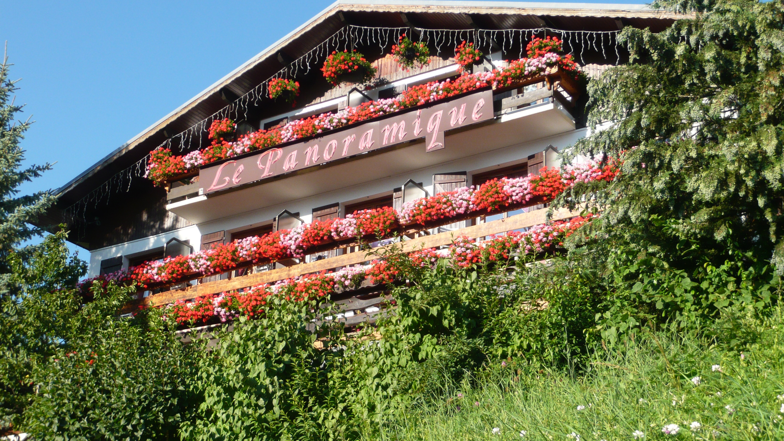 Façade hôtel panoramique