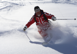 Les cours collectifs de ski de l'ESF