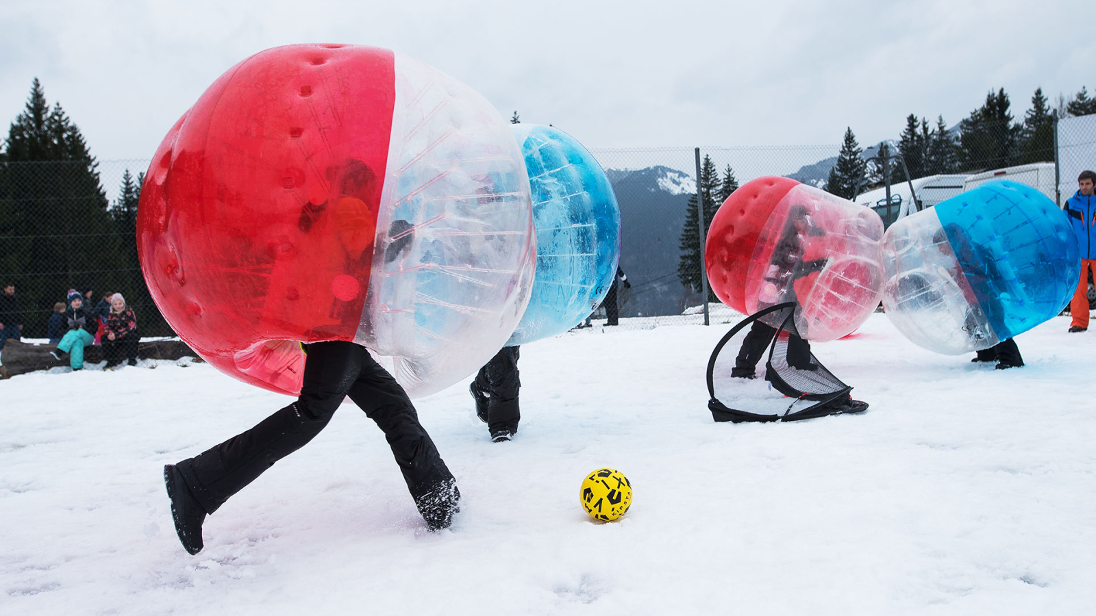 Bubble Foot en hiver