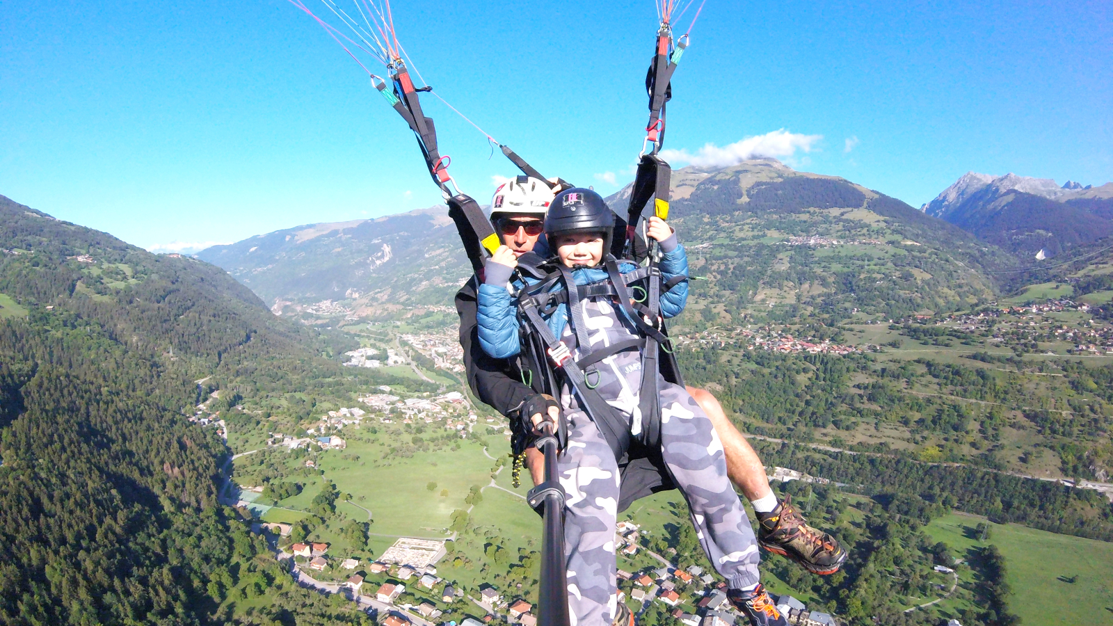 Vol en parapente avec Elpro