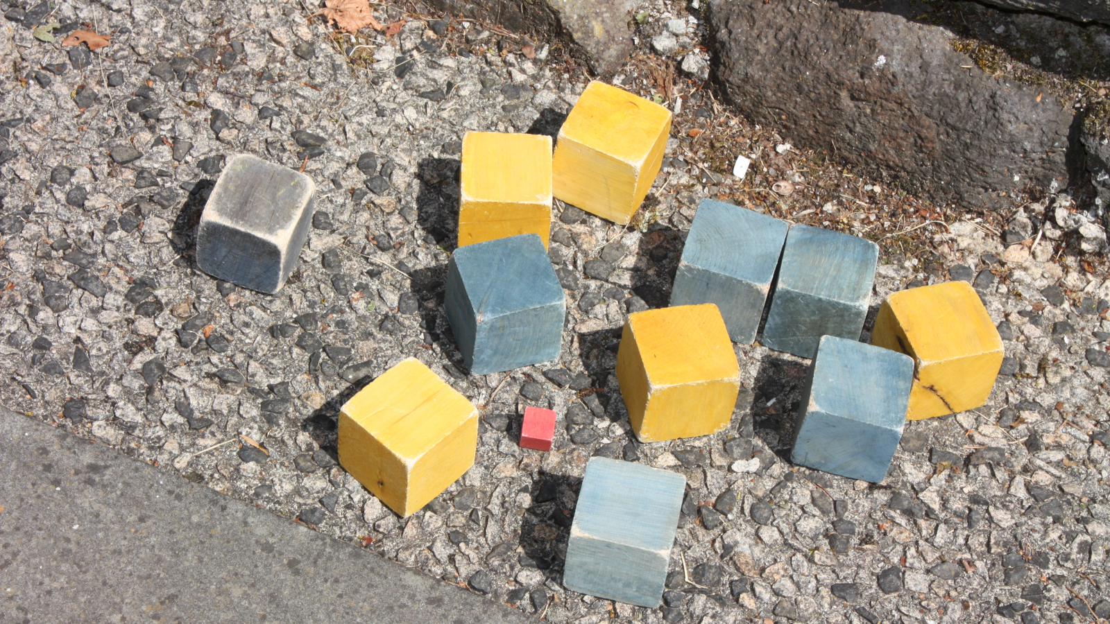 Jeu de boules carrées