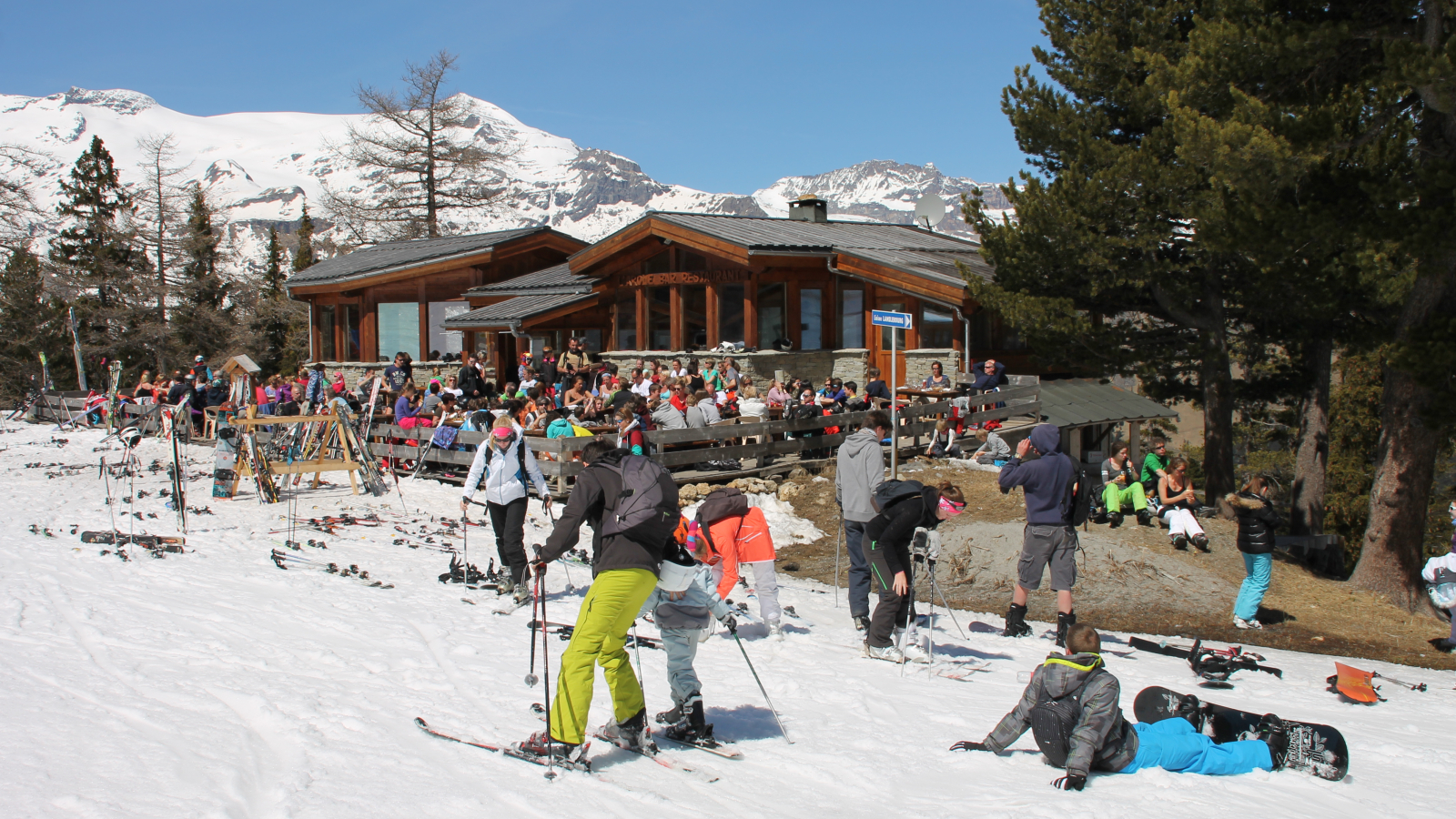 Mountain restaurant Rock'Fuge in Val Cenis-Termignon