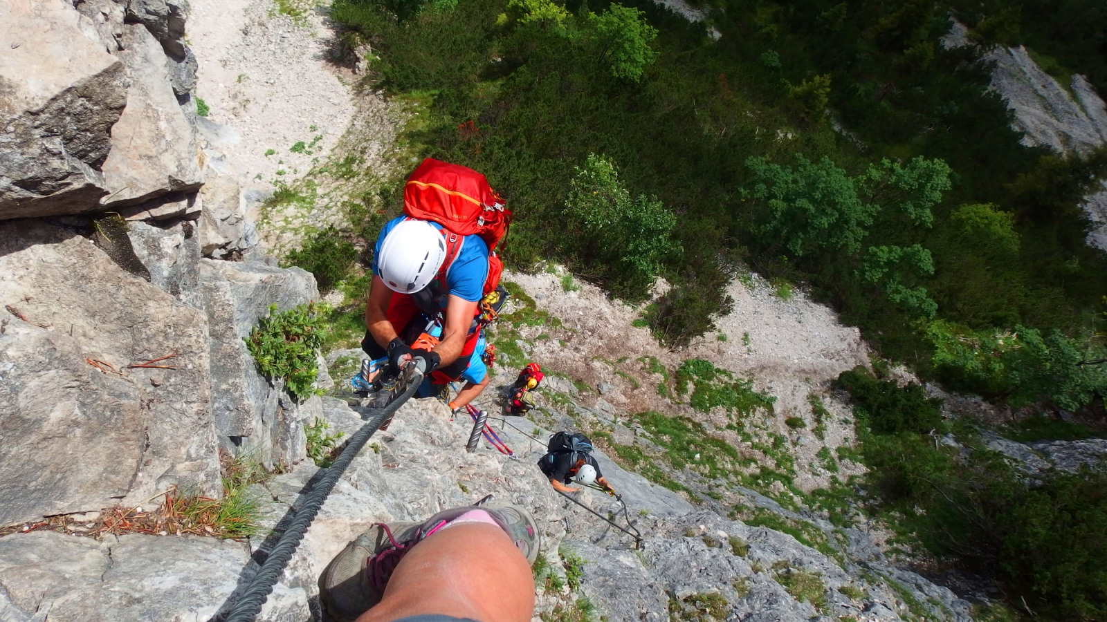 via ferrata entre amis