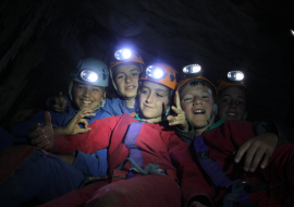 Spéléo famille Ceven'Aventure