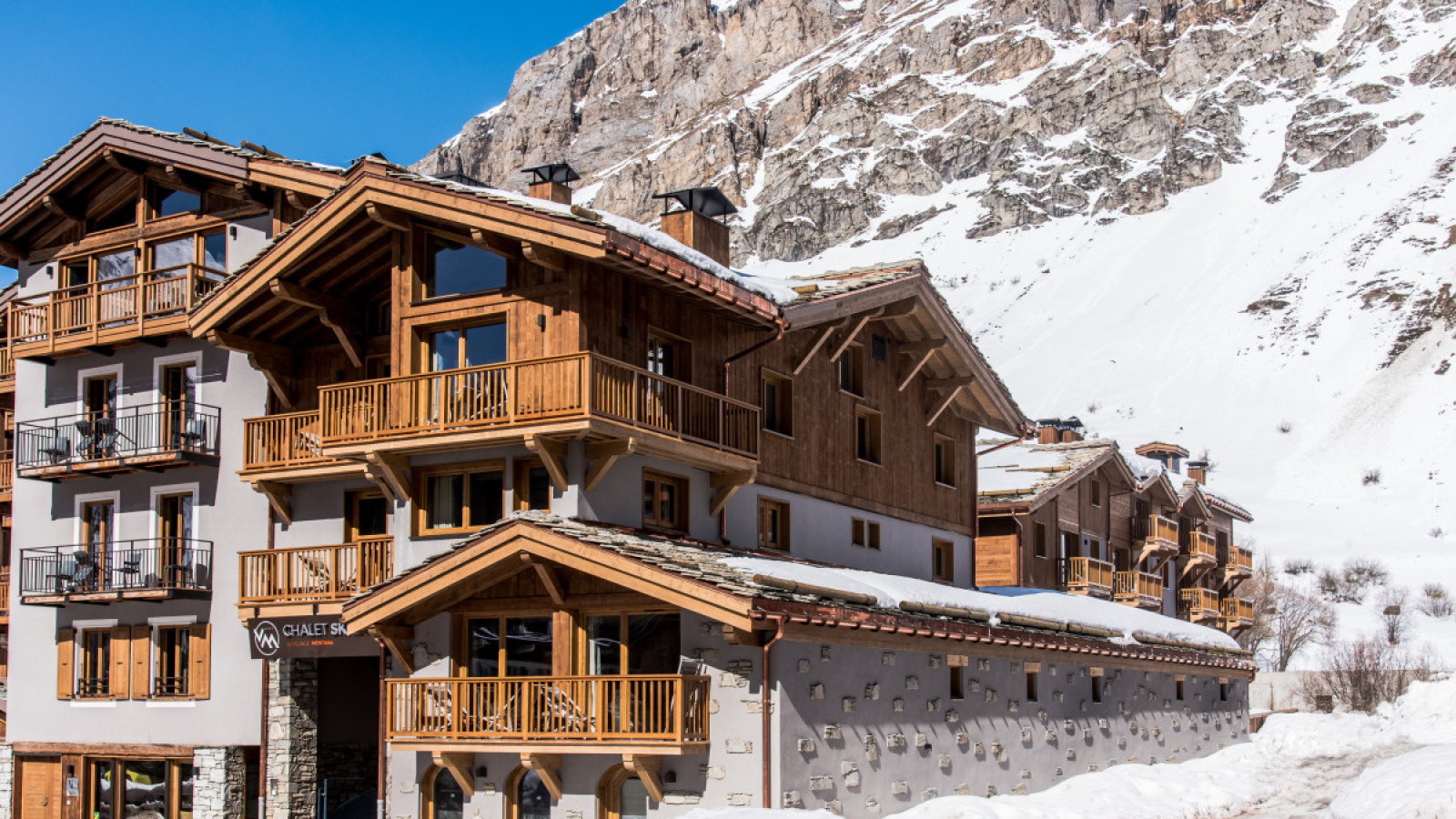 Façade extérieure - Chalet Skadi Val d'Isère