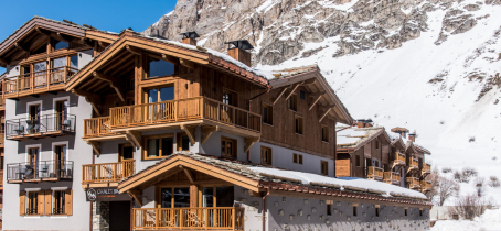 Façade extérieure - Chalet Skadi Val d'Isère