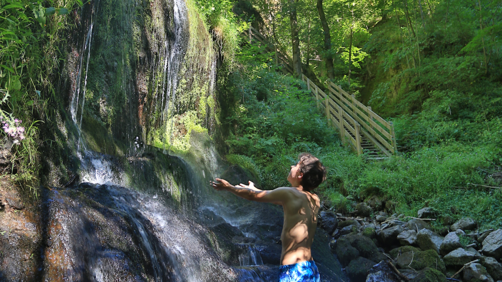 Chute de la cascade