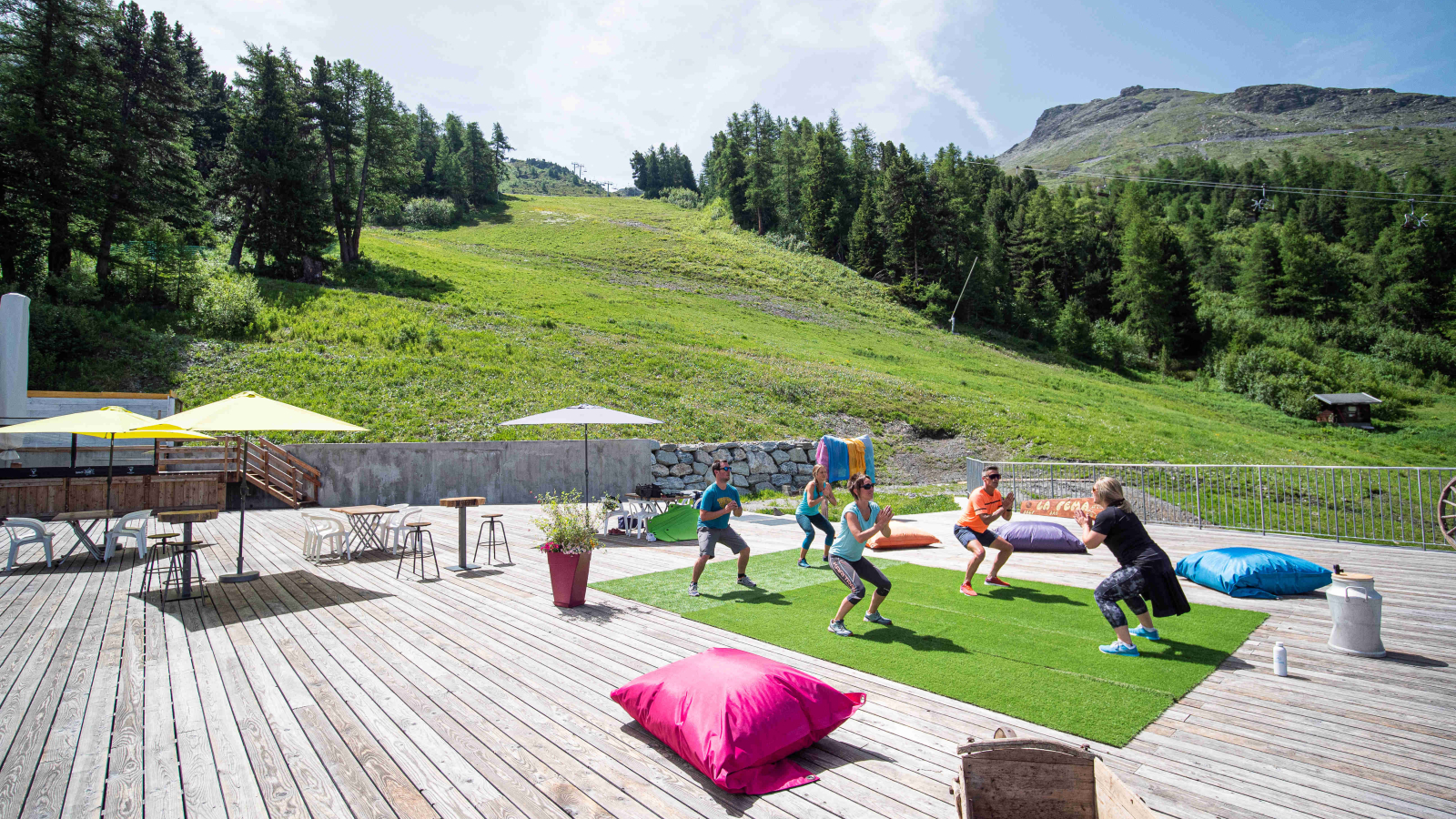 Alti'fit: fitness classes in Val Cenis