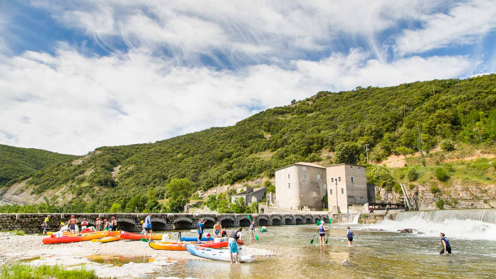 Canoë sur l'Ardèche