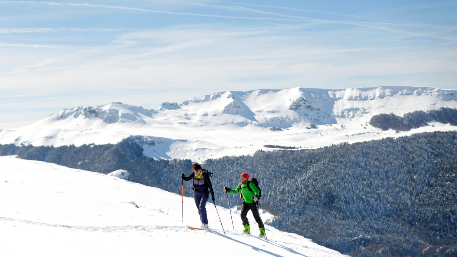 Ski de rando nordique ou back Country pays de Salers