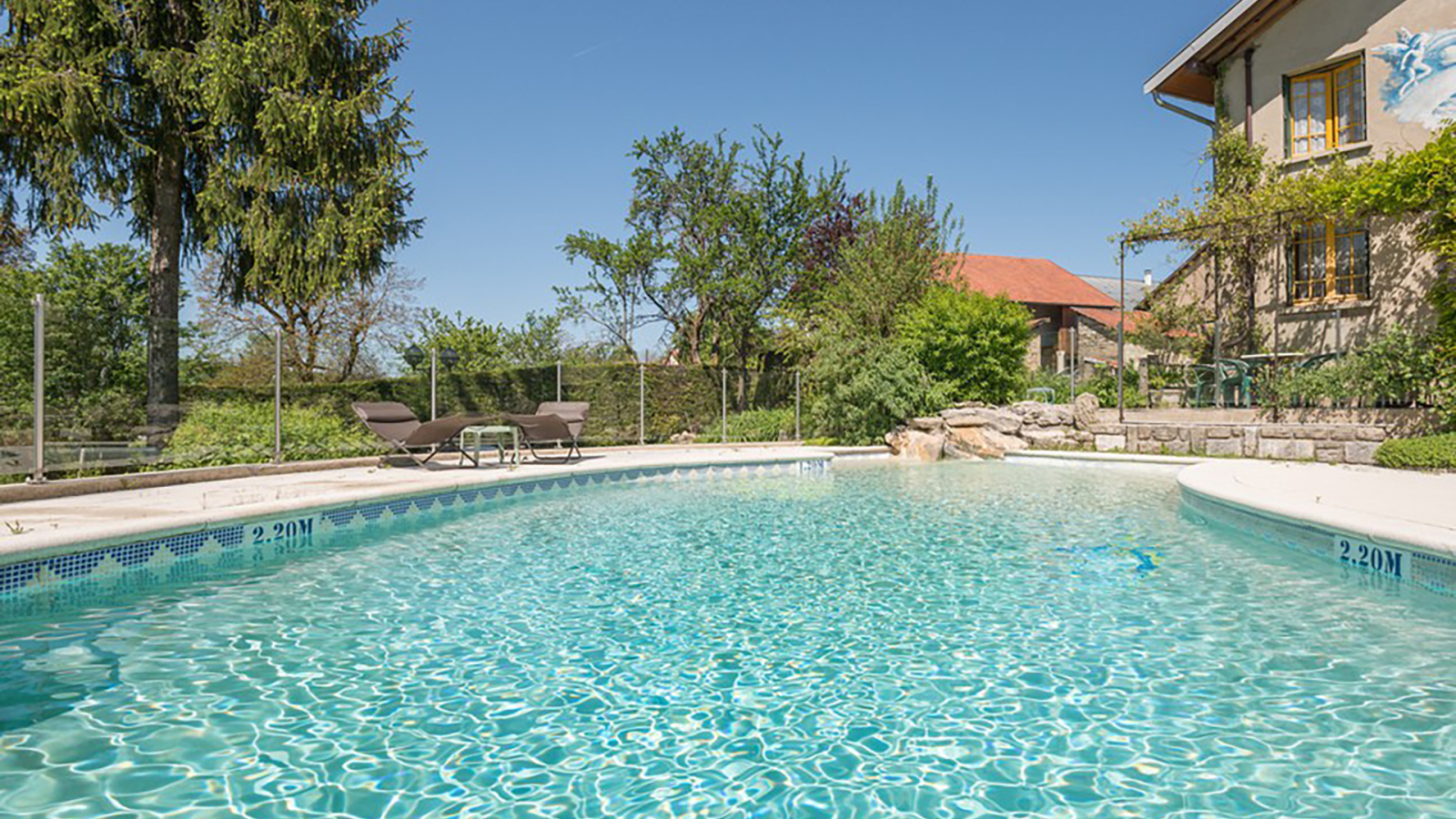 Piscine Auberge Campagnarde