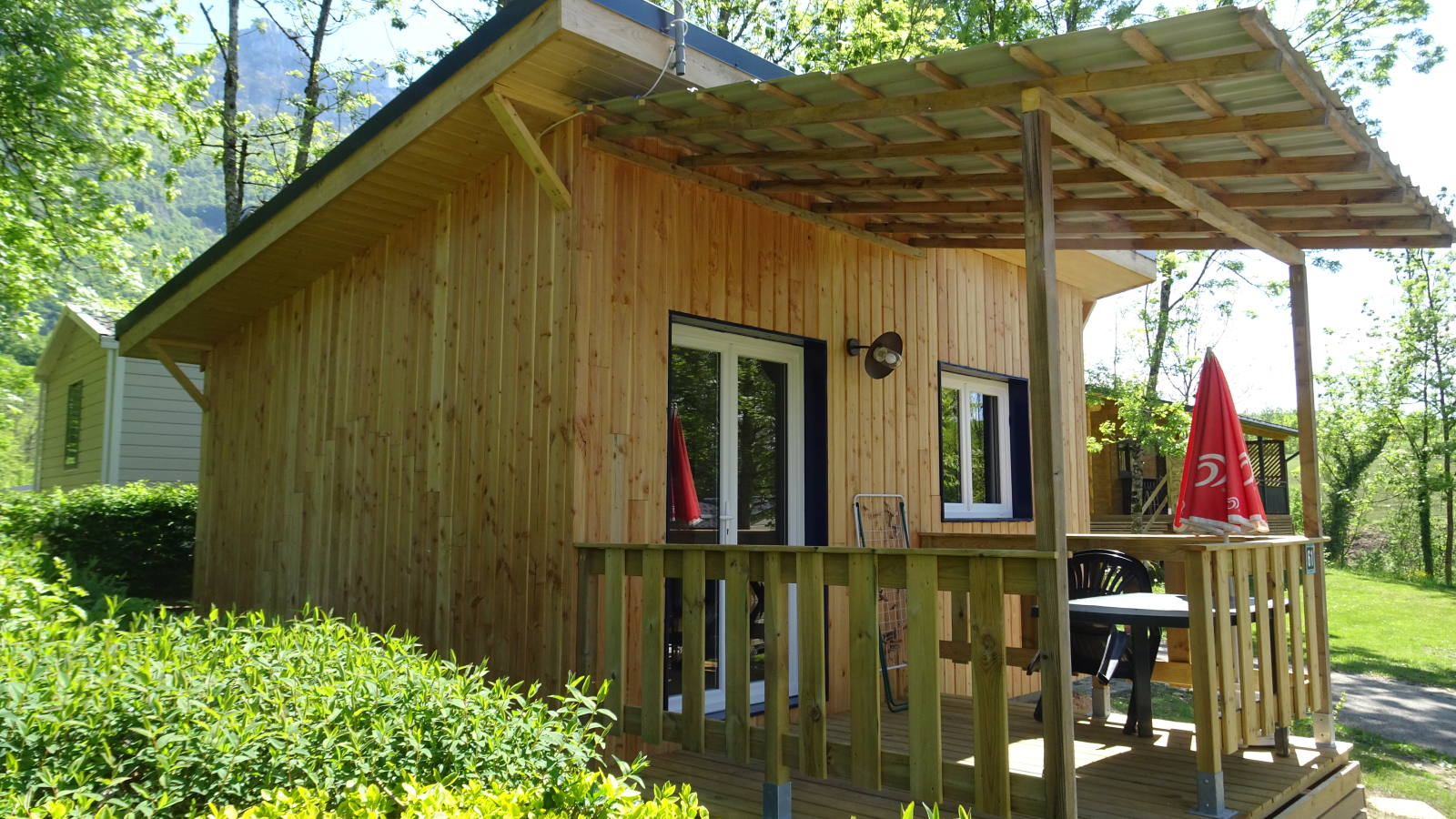 Chalet Charvaz des Chalets du Camping des Lacs