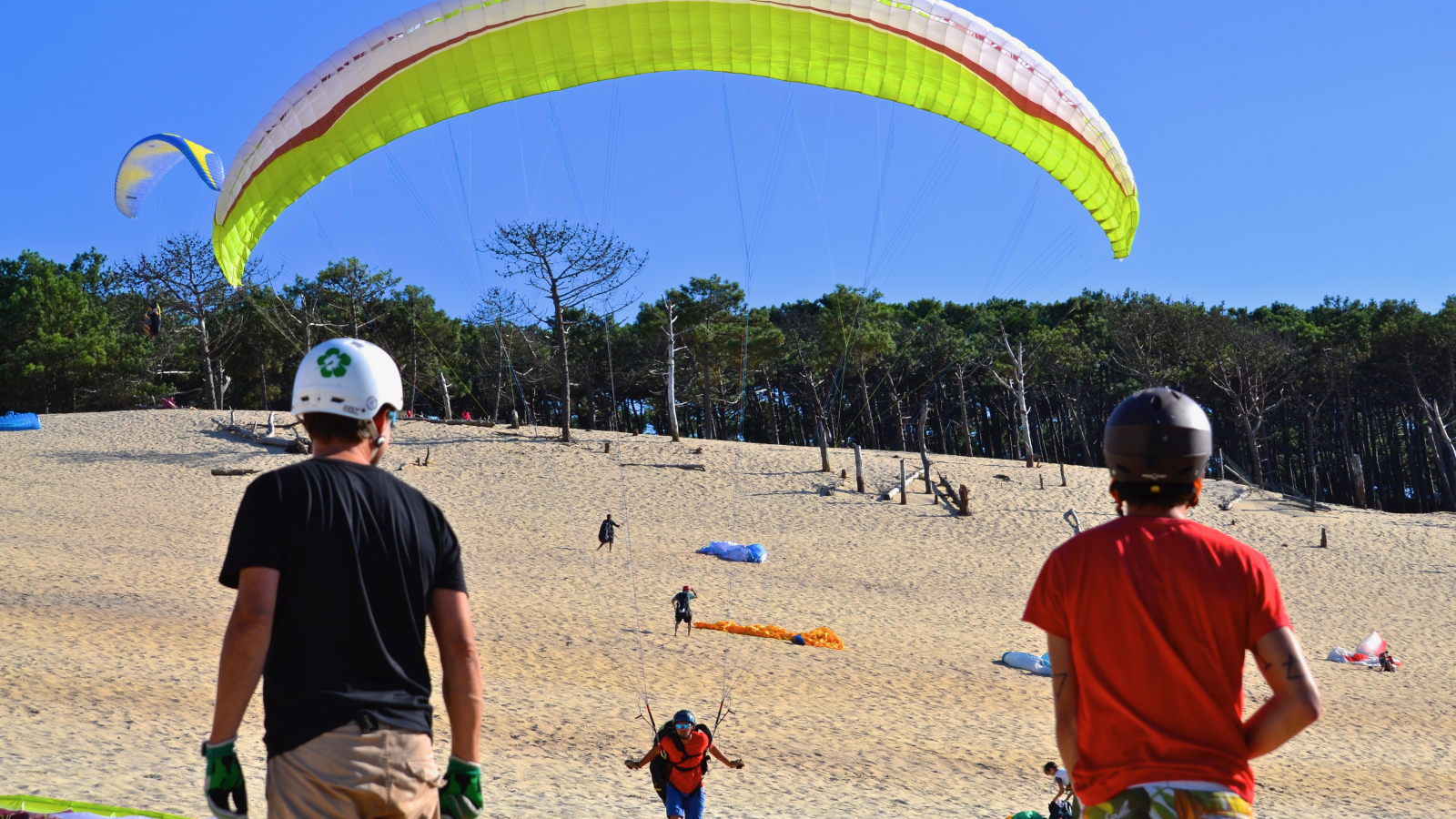 Les voyages de parapente - Dune du Pilat