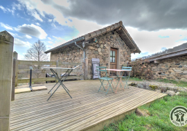 Petit Gîte 'L'Etape Cavalière' à Beaujeu dans le Beaujolais - Rhône : la maison.