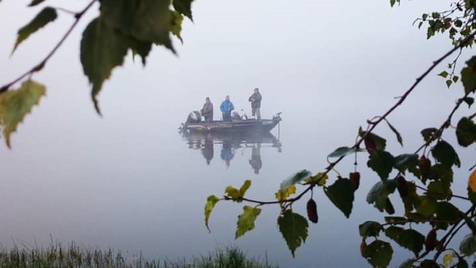 Pêche en barque