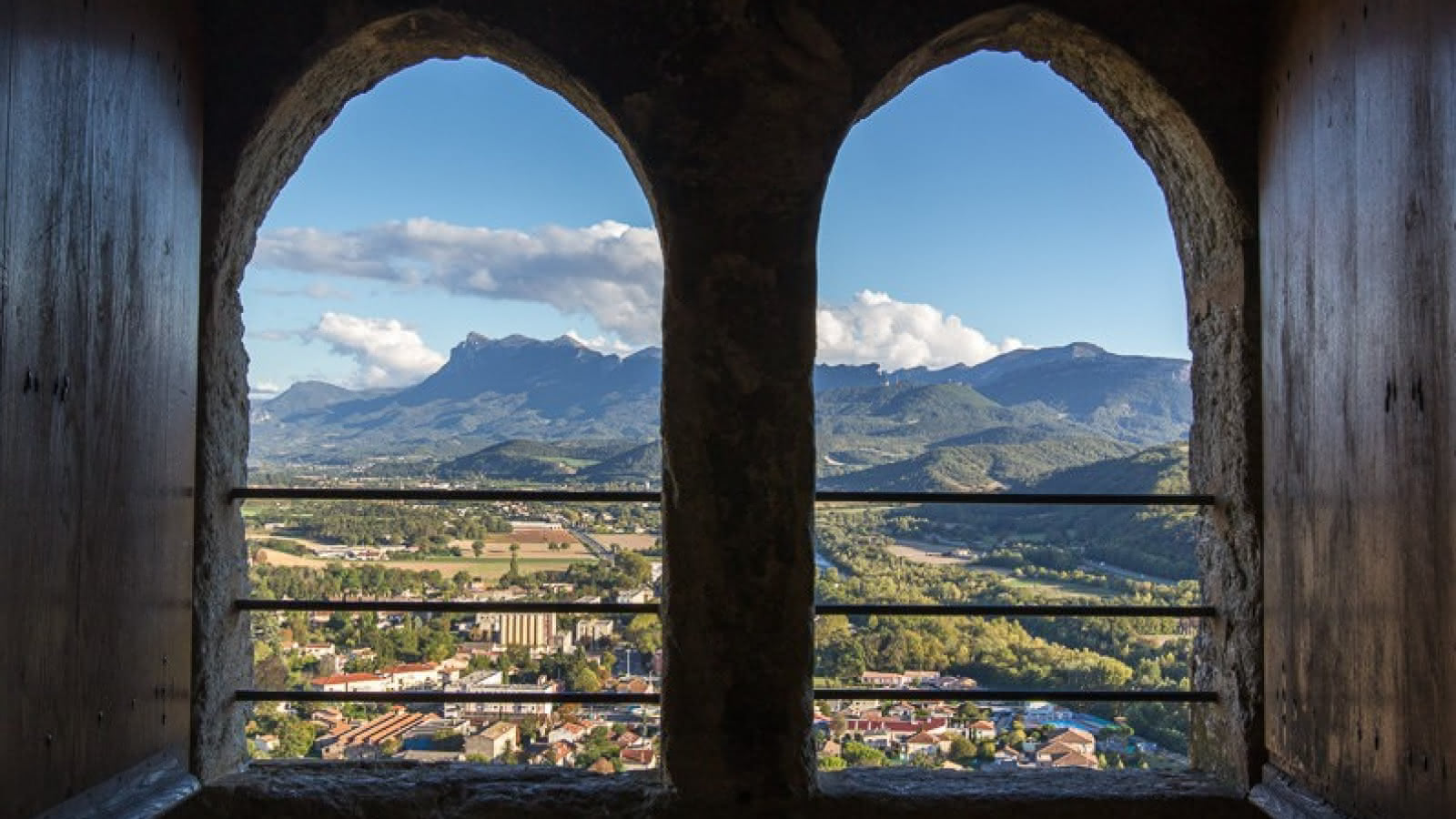 Vue depuis la Tour de Crest