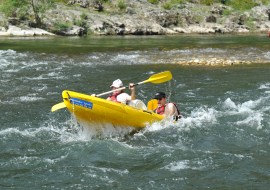 Canoë sur l'Ardèche