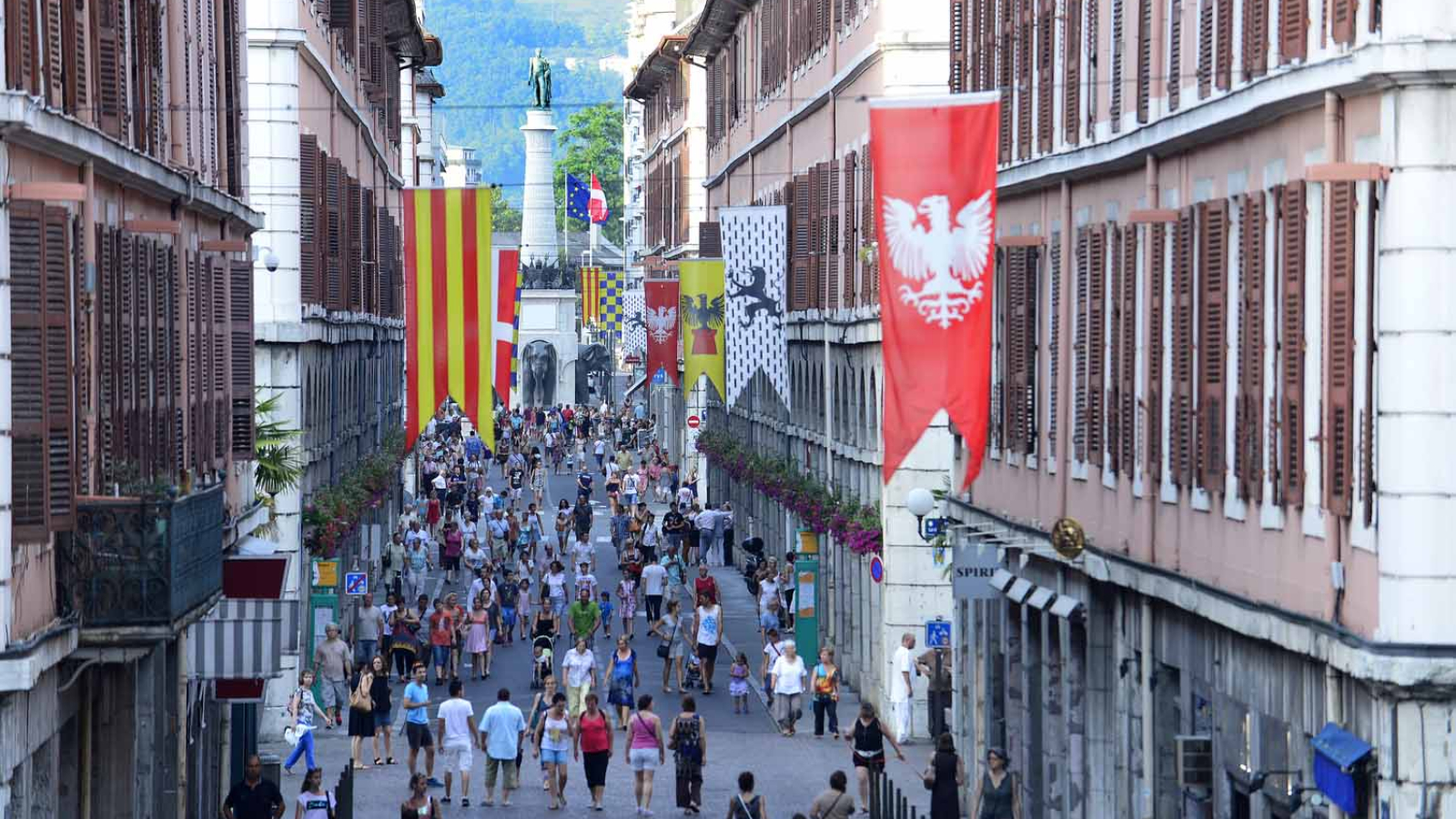 De Boigne Street in Chambéry