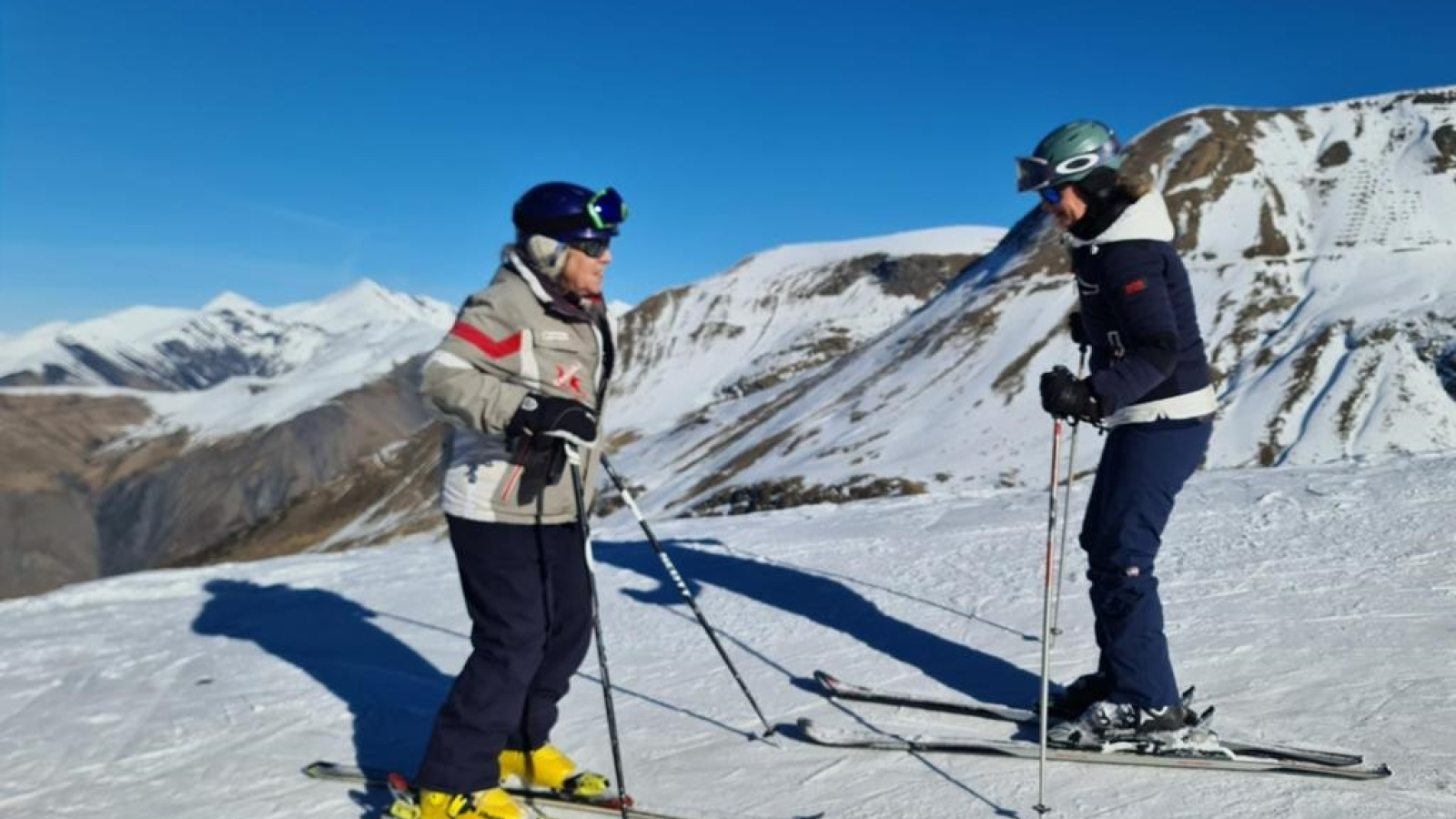 Leçon particulière en hiver