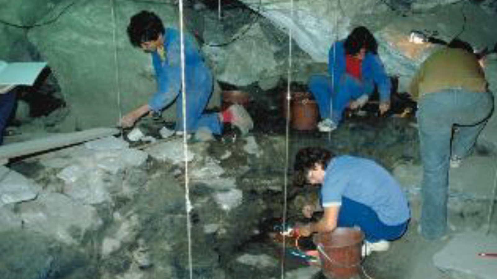 Workshop of the little diggers at the archeology museum of Val Cenis-Sollières