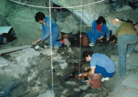 Workshop of the little diggers at the archeology museum of Val Cenis-Sollières