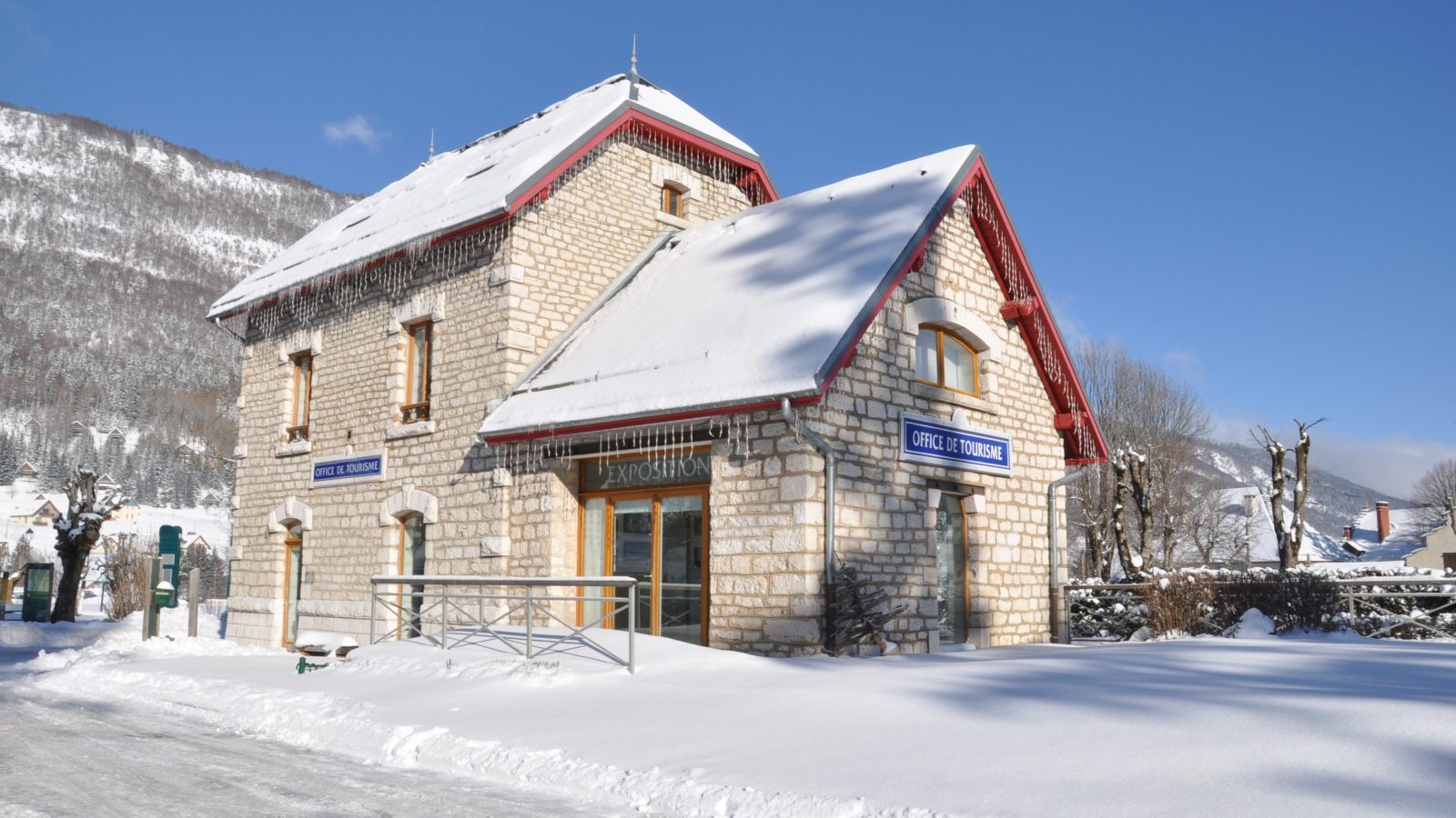 Ancienne gare de tram, Office de Tourisme de Lans en Vercors