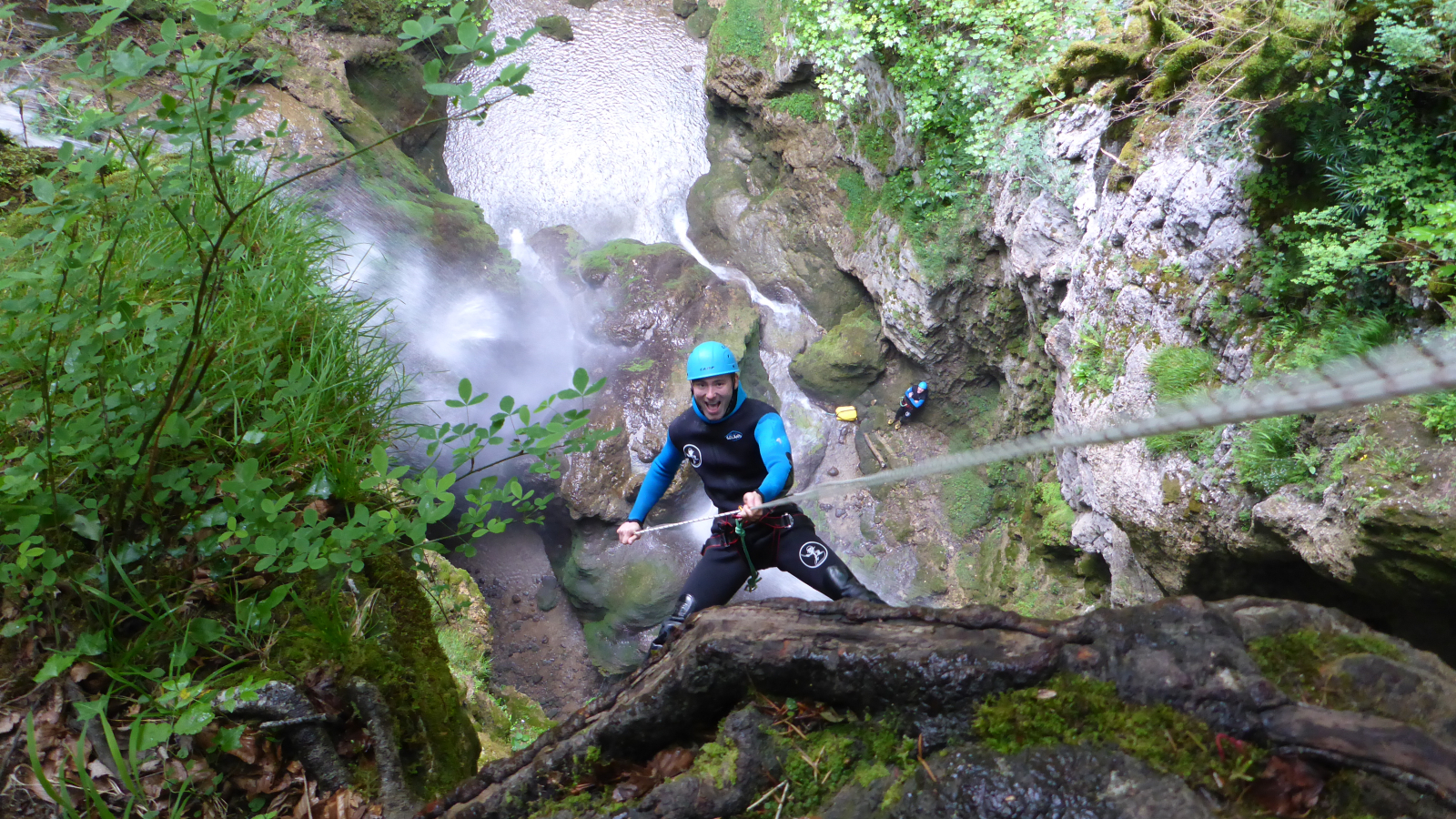 Taupe canyon - canyoning - Franck Paris