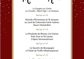 Menu de Noël